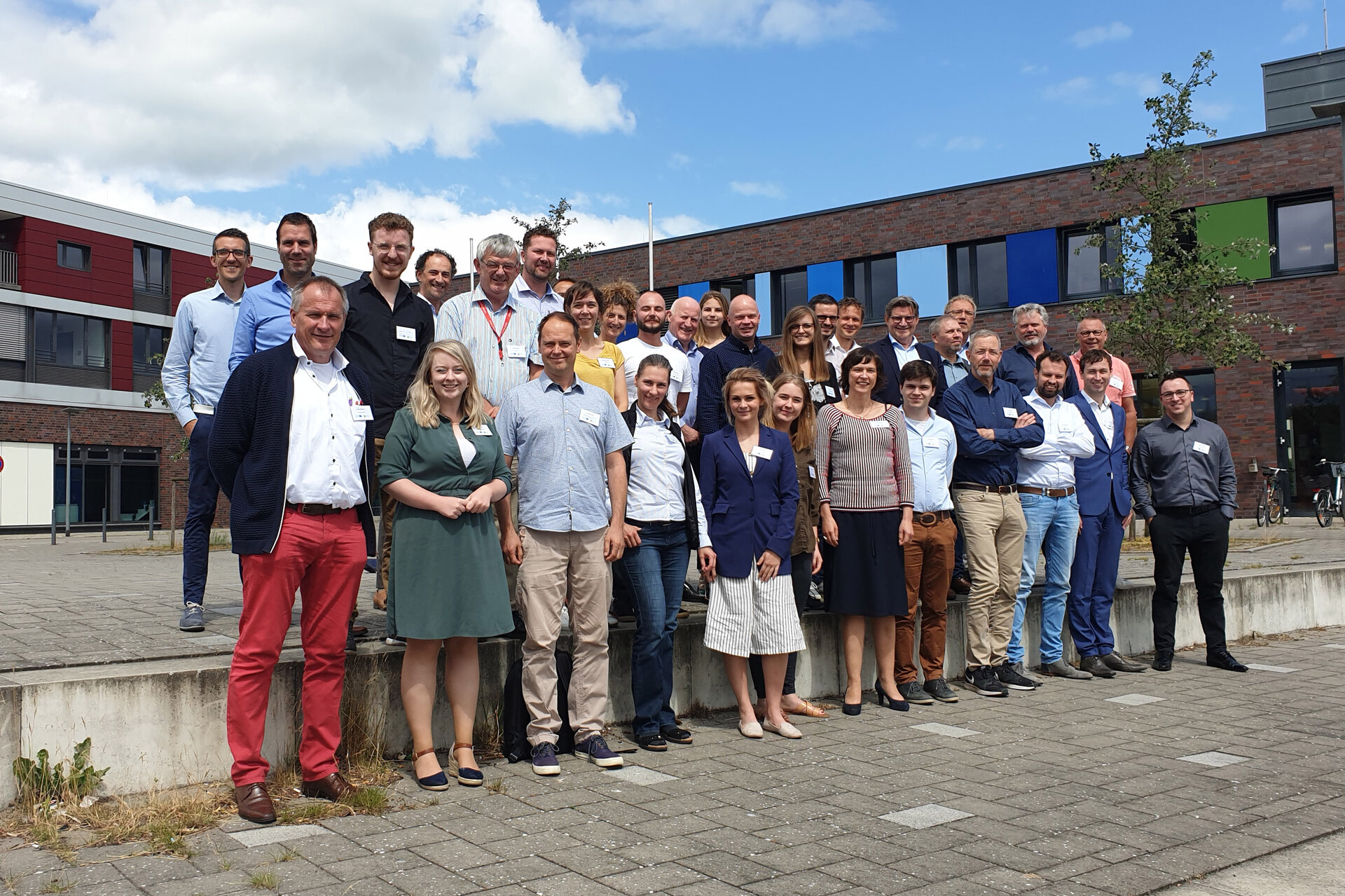 40 Wissenschaftler_innen aus den Niederlanden, Belgien, Großbritannien, Schweden, Norwegen und Deutschland trafen sich am Campus Elsfleth der Jade Hochschule. Foto: Ulla-Britt Krämer/Provincie Overijssel