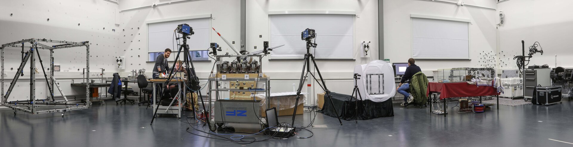 Das Labor für optische 3D-Messtechnik auf dem Campus Oldenburg (Foto: Piet Meyer/Jade Hochschule)