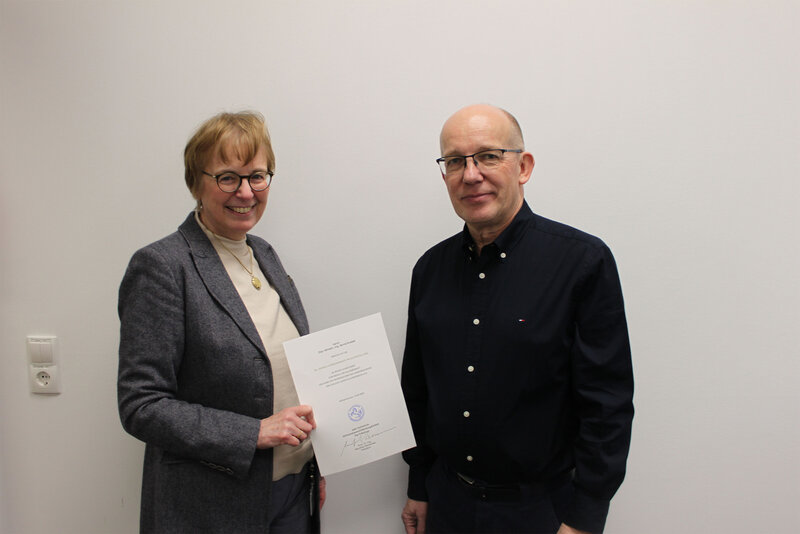 40. Dienstjubiläum von Bernd Knebel