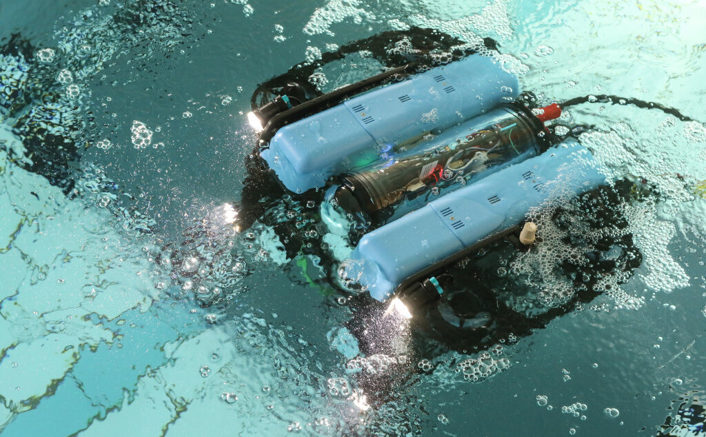 Der neu entwickelte Satz von zeiträumlichen Operatoren könnte auf Datenströmen beispielsweise in autonomen Unterwasserfahrzeugen (wie hier im Projekt „EITAMS“) Anwendung finden. (Foto: Jade HS)